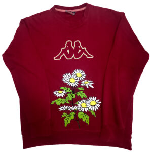 #4 RED KAPPA FLOWER SWEATER