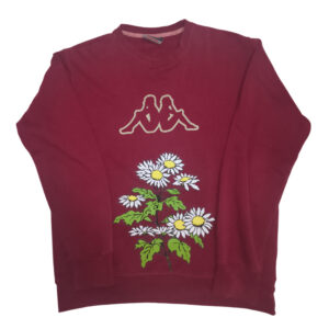 #4 RED KAPPA FLOWER SWEATER