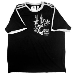 #9 Y2K BLACK ADIDAS SHIRT
