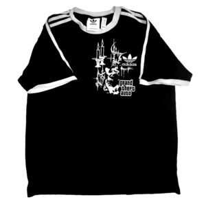 #9 Y2K BLACK ADIDAS SHIRT